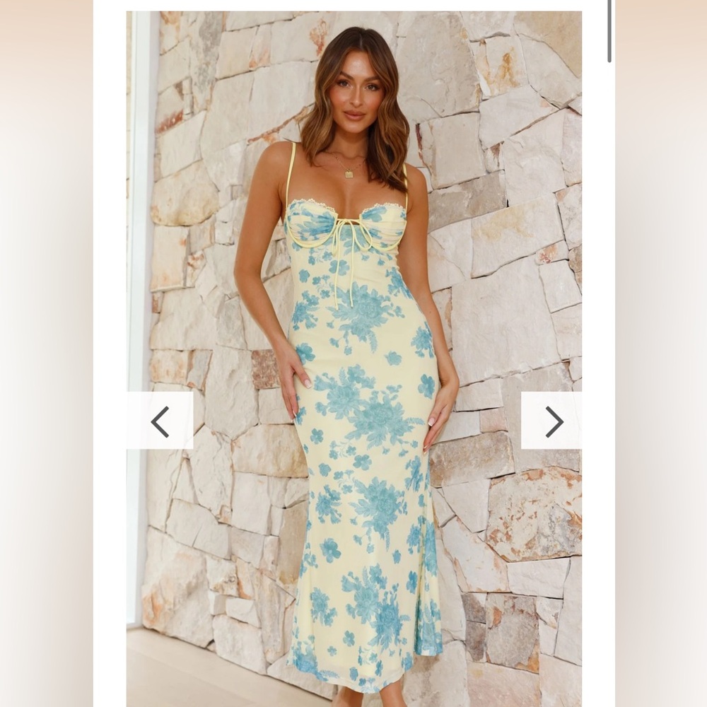 Billy J Boutique floral maxi dress